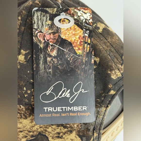 Cabela's Dale Jr True Timber Brown Leaves Camo Adjustable Ball Cap, (OSFM) - Picture 5 of 12